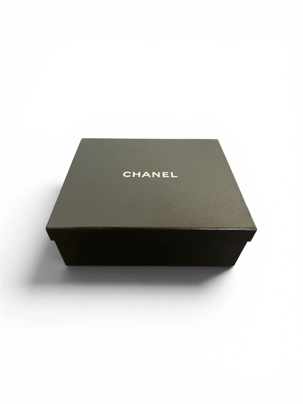 CHANEL Beige and Black Espadrille Flats with CC Logo
